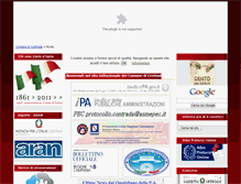Tablet Screenshot of comune.contrada.av.it